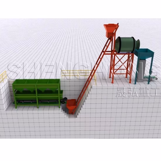 Bulk Blending Fertilizer Mixing Production Linenpk 15