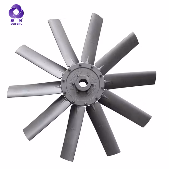 Aluminum Alloy Axial Fan Blades for Screw Air Compressor